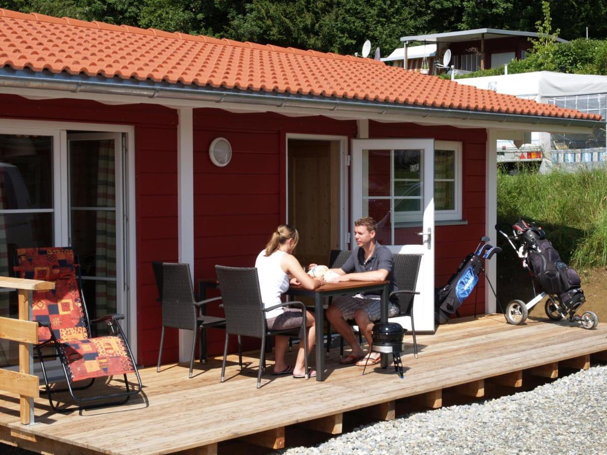 Blockhaus Campingplatz Alpenblick Weiler-Simmerberg Dış mekan fotoğraf