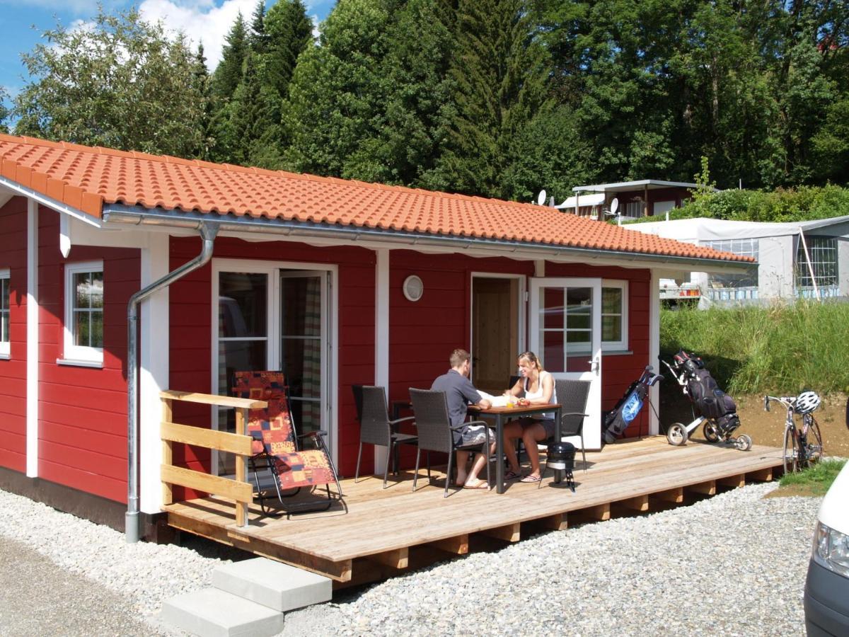 Blockhaus Campingplatz Alpenblick Weiler-Simmerberg Dış mekan fotoğraf