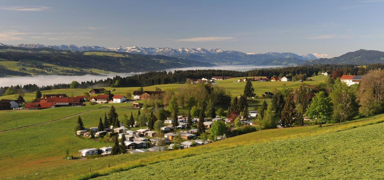 Blockhaus Campingplatz Alpenblick Weiler-Simmerberg Dış mekan fotoğraf